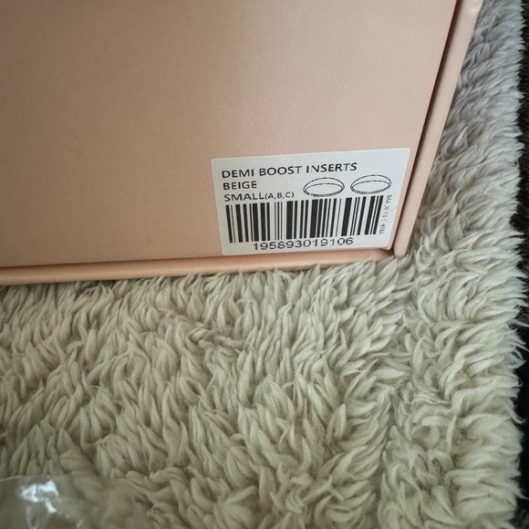 Boomba Demi Boost Bra Inserts Beige Size A cup - Picture 5 of 5